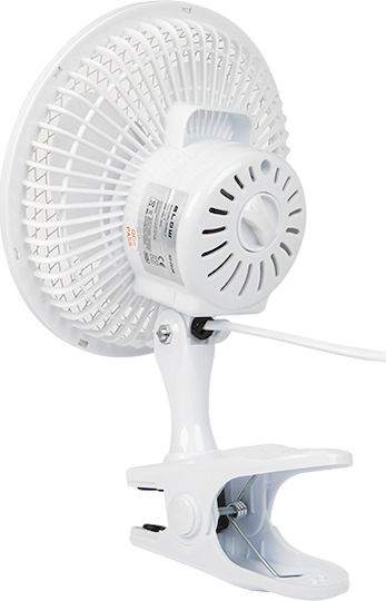 Blow 44-062 Ventilator Cu Clemă 22W Diametru 15cm Alb