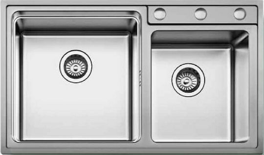 Gloria Kanoni ST/ST Finox Ένθετος Αριστερός Inox Σατινέ Μ81xΠ48cm Ασημί Gloria Kanoni ST/ST Finox Ένθετος Αριστερός Inox Σατινέ Μ81xΠ48cm Ασημί