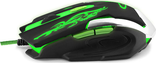 Esperanza MX405 Gaming Ποντίκι Πράσινο