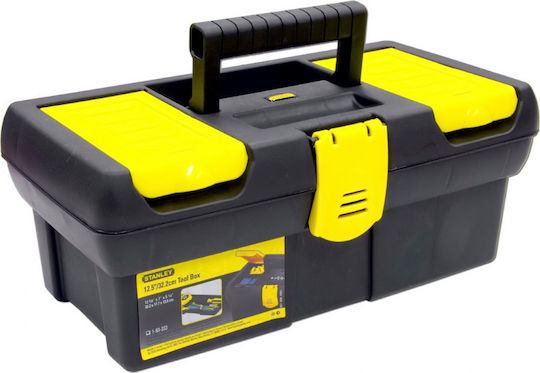 Stanley Hand Tool Case Plastic with Tobacco Case Dimensions: W33xD17xH13.5cm