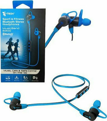 i.Tech MusicBand 6300 In-ear Bluetooth Handsfree Μπλε