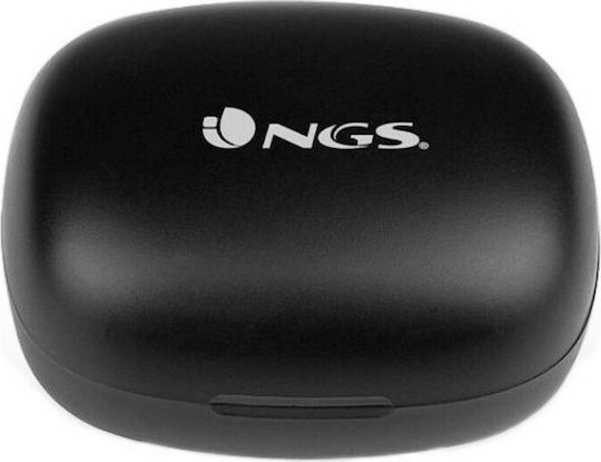 NGS Artica 400 In-ear Bluetooth Handsfree Earphones with Charging Case Black