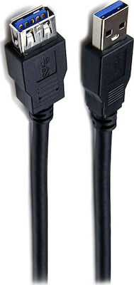 Powertech 1.5m USB 3.0 Cable A-Male to A-Female (CAB-U123)