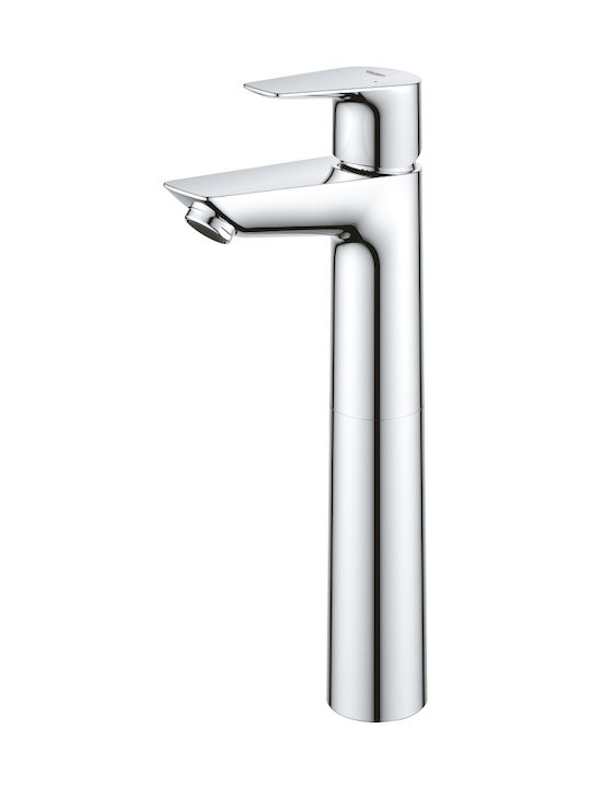 Grohe Bauedge New XL Mixing Tall Sink Faucet Silver