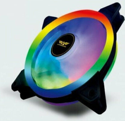 Armaggeddon iCORE DL-14 Case Fan 140mm 1100rpm 45.26cfm with ARGB Lighting and 6-Pin Connection