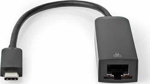 Nedis CCGP64952BK02 Αντάπτορας Δικτύου USB-C με Ενσύρματη Σύνδεση Gigabit Ethernet