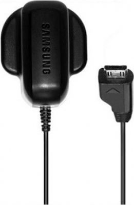 Samsung Încărcător cu Cablu Integrat micro USB Negruς (ETA-3U30UBE UK Plug Bulk)