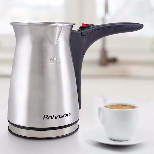 Rohnson Ηλεκτρικό Μπρίκι 870W με Χωρητικότητα 400ml Inox
