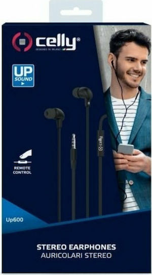 Celly UP600 In-ear Handsfree with 3.5mm Connector Black
