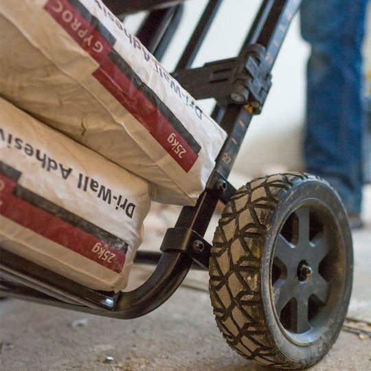 Stanley Transport-Wagen Folding for Load Weight up to 120kg in Schwarz Color