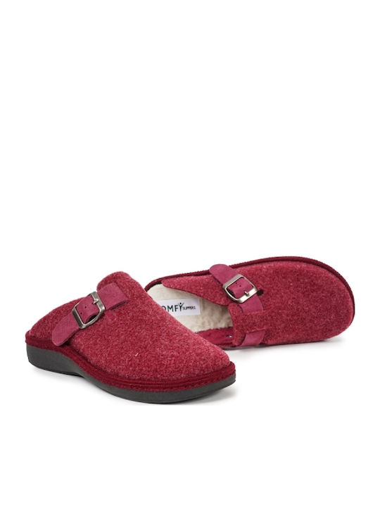 Comfy Anatomic 16029 Anatomic Women's Slippers In Red Colour