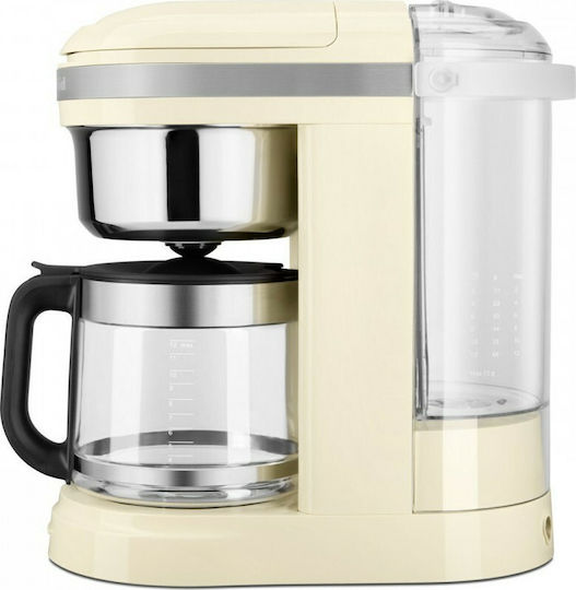 Kitchenaid Προγραμματιζόμενη Καφετιέρα Φίλτρου 1100W Beige