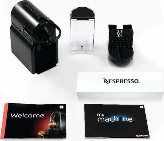 De'Longhi Inissia Pod Coffee Machine Nespresso Pressure 19bar Black