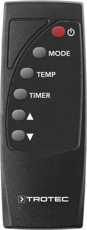 Trotec TCH 2011 E 1410000532 Convector Heater Floor 2000W with Electronic Thermostat 84x49cm Black