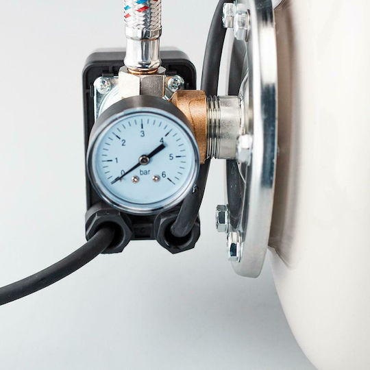 Nakayama NP2105 Single Stage Single Phase Water Pressure Pump with 19 Litre Container 800W with Inox pump