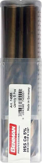 Benman Drill HSS with Cylindrical Shank for Metal και Wood 1.5mm