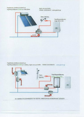 Clage CEX 6/9 U Επιτοίχιος Inverter Ταχυθερμοσίφωνας Κεντρικός Μονοφασικός 8.8kW