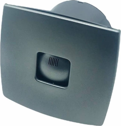 Elmark ALS- D120 Επιτοίχιος Εξαεριστήρας 120mm Ασημί