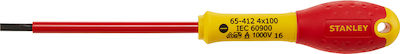 Stanley Electrician VDE 1000V Screwdriver Straight Size 4x100mm