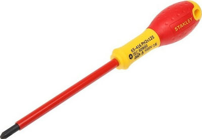 Stanley Electrician VDE 1000V Screwdriver Cross Size PH2x125mm