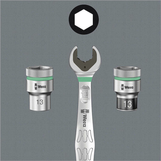 Wera 8100 SC Ратчетни и гнездови гарнитури 1\2" 28бр