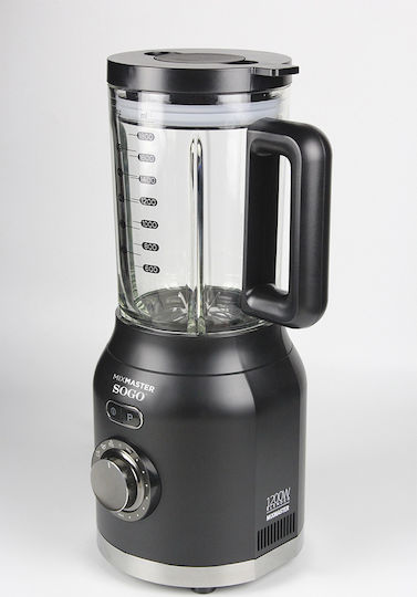 Sogo Gewerblicher Mixer 1.2kW Black mit Krugkapazität 1.8Es