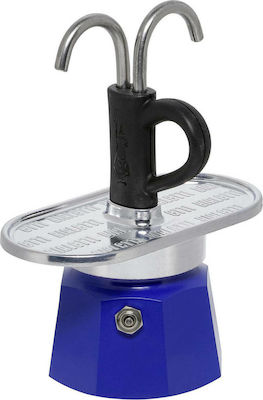 Bialetti Mini Express 0001406 Stovetop Espresso Pot 2Cups Argint