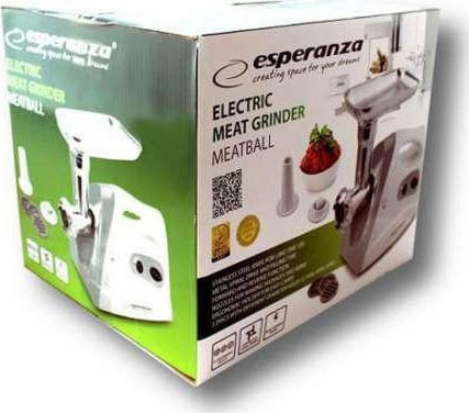 Esperanza Машина за мелене на месо 600W Бяла