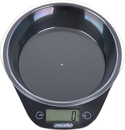 Mesco MS 3164 Digital Kitchen Scale With Bucket Up To 5kg Black