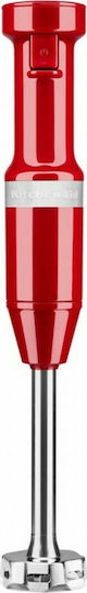 Kitchenaid Blender De Mână Cu Tijă Din Inox 180W Roșu
