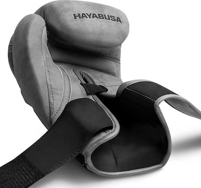 Hayabusa T3 Kanpeki LX Leather Boxing Competition Gloves Gray