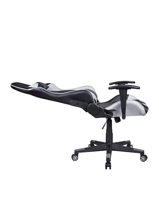 Woodwell BF8000 Artificial Leather Gaming Chair Black - Grey