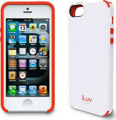 iLuv Silicone Back Cover White (iPhone 5/5s/SE)