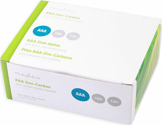Nedis Цинкови батерии Цинк AAA 1.5V 2бр