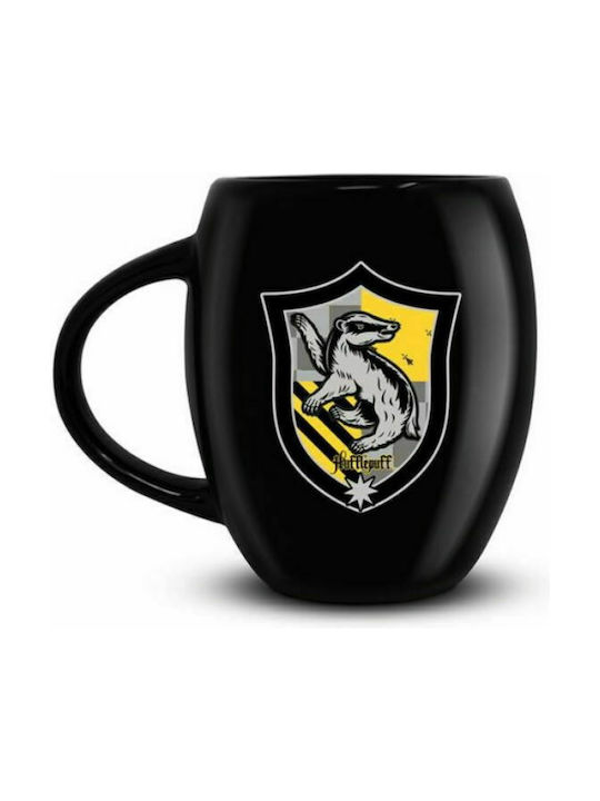 Pyramid International Hufflepuff Uniform Κούπα Κεραμική Μαύρη 425ml