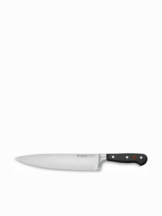 Wusthof Classic Μαχαίρι Chef από Ανοξείδωτο Ατσάλι Black 23cm 4582-23 1030100123