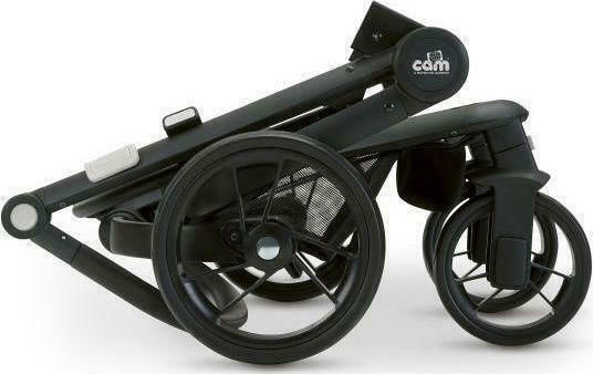 Cam Taski Sport Ρυθμιζόμενο Καρότσι 3 σε 1 Kατάλληλο για Nεογέννητο Γκρι 10.6kg