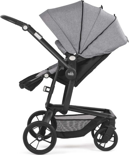 Cam Taski Sport Ρυθμιζόμενο Καρότσι 3 σε 1 Kατάλληλο για Nεογέννητο Γκρι 10.6kg