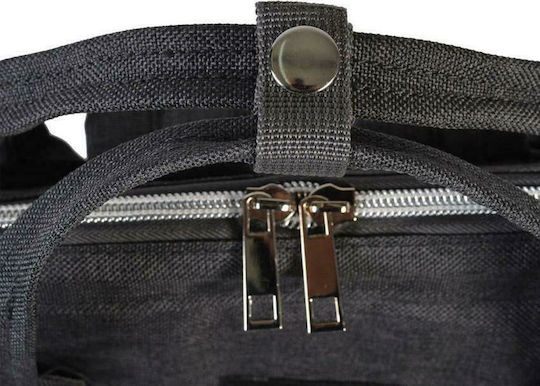 Cangaroo Τσάντα-Αλλαξιέρα Πλάτης Amelia Dark Grey 39x16.5x43εκ.