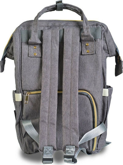 Cangaroo Τσάντα-Αλλαξιέρα Πλάτης Amelia Dark Grey 39x16.5x43εκ.