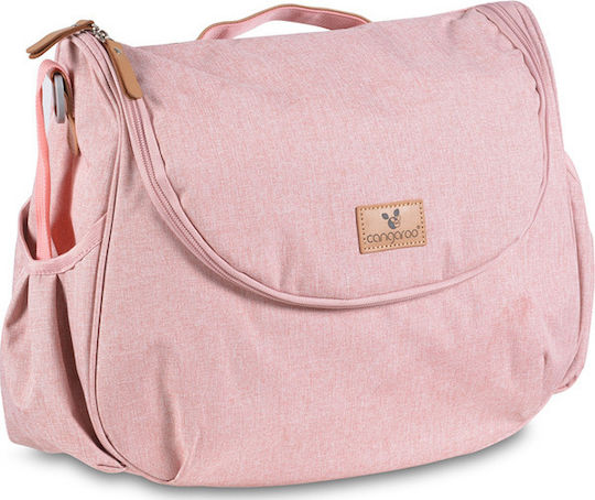 Cangaroo Wickeltasche-Wickeltasche Schulter/Hand Naomi Pink 43x40cm.