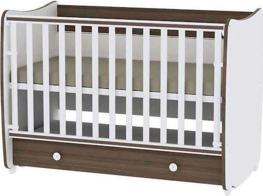 Lorelli Convertible Crib Dream White Light Oak With Drawer