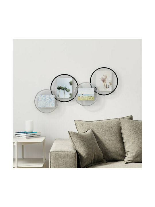 Umbra Infinity Bk Wall Photo Frame Metallic with Black Frame
