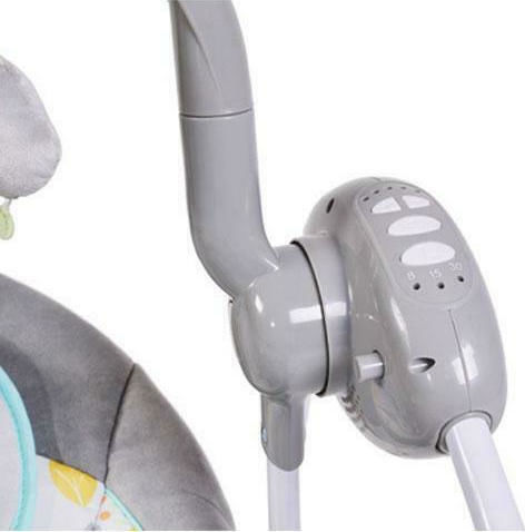 Cangaroo Ηλεκτρικό Relax Μωρού Κούνια Baby Swing Plus με Μουσική Pink για Παιδί έως 9kg