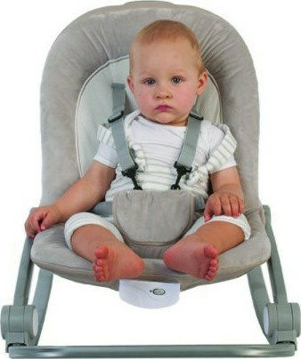 Bo Jungle Elektrisch Baby Relax Rocker mit Musik und Vibration Taupe für Kind bis 18kg