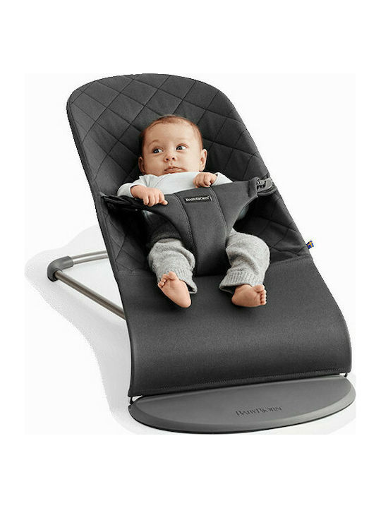 BabyBjorn Χειροκίνητο Relax Μωρού Bliss 3D Jersey Light Grey για Παιδί έως 13kg