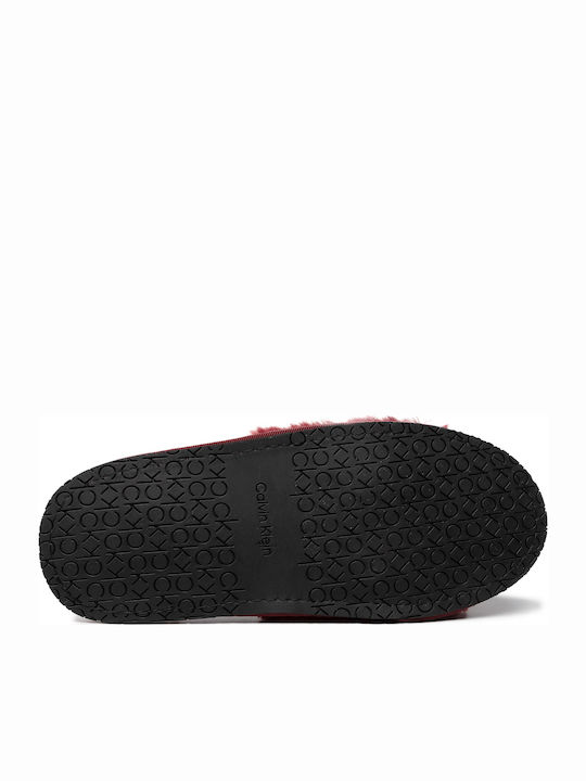 Papuci Pentru Femei Sliders Cu Blană Desert Rose