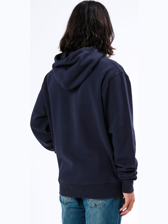 Emerson Men's Sweatshirt with Hood and Pockets Navy