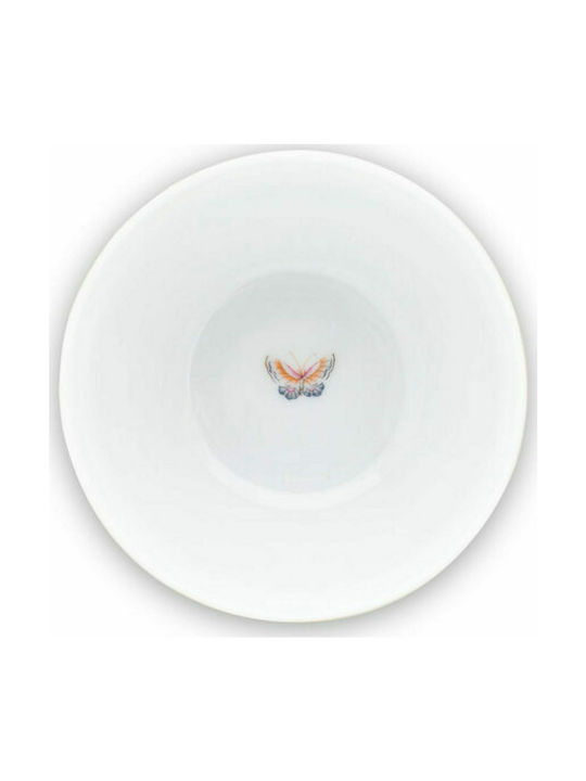 PiP Studio Blushing Birds Star Flower Μπωλ Σερβιρίσματος Παγωτού Στρογγυλό από Πορσελάνη White με Διάμετρο 9.5εκ.