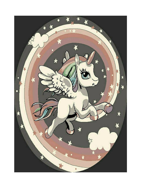 Tzikas Carpets Kids Synthetic Rug 22392-095 Unicorn 133x190cm 13mm